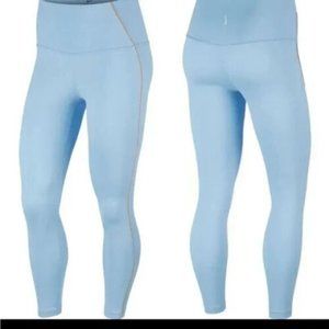 Nike Yoga XL Dri FIT Dry 7/8 Luxe High Rise Retro Leggings Yoga Pants Tights C90